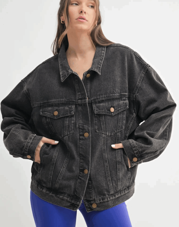 Boxy Cut Denim Jacket